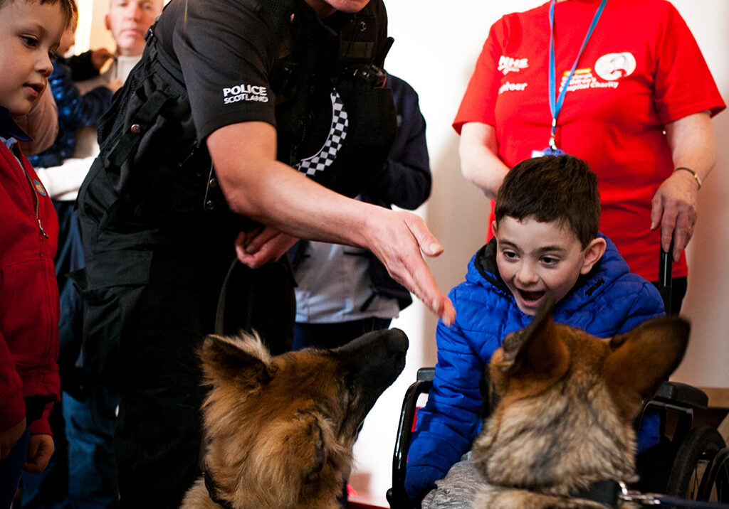 Canines and company, at the Royal Hospital for Sick Children