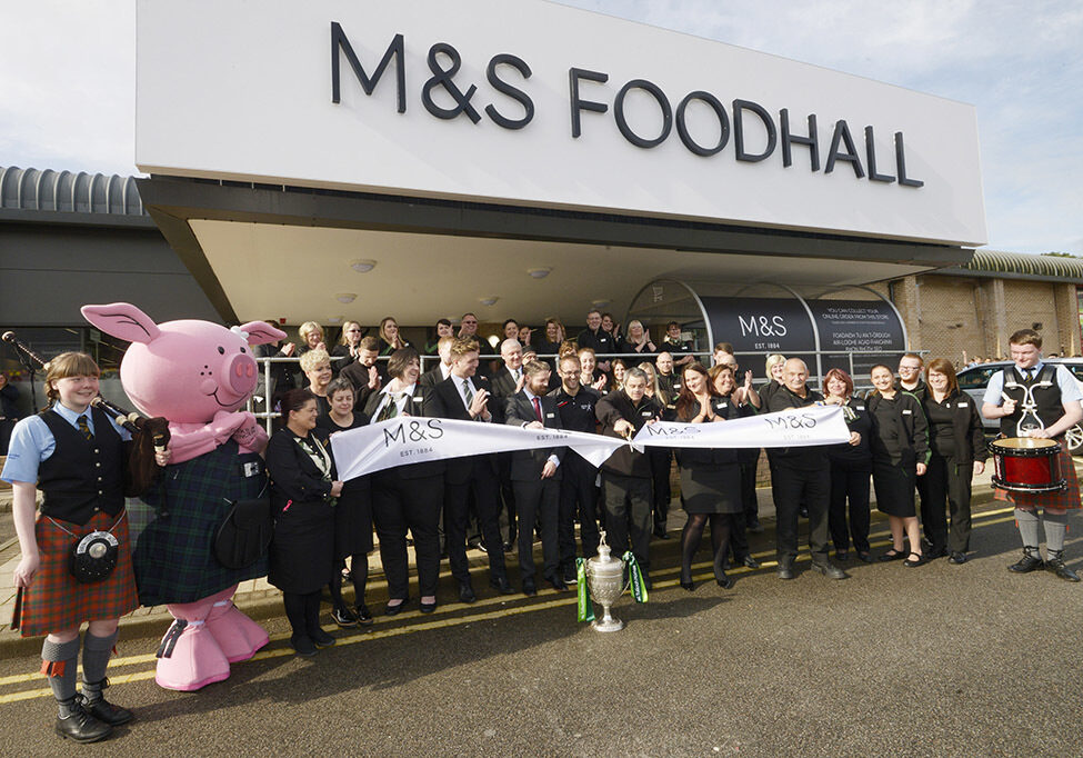 The M&amp;S foodhall opening in Oban this year