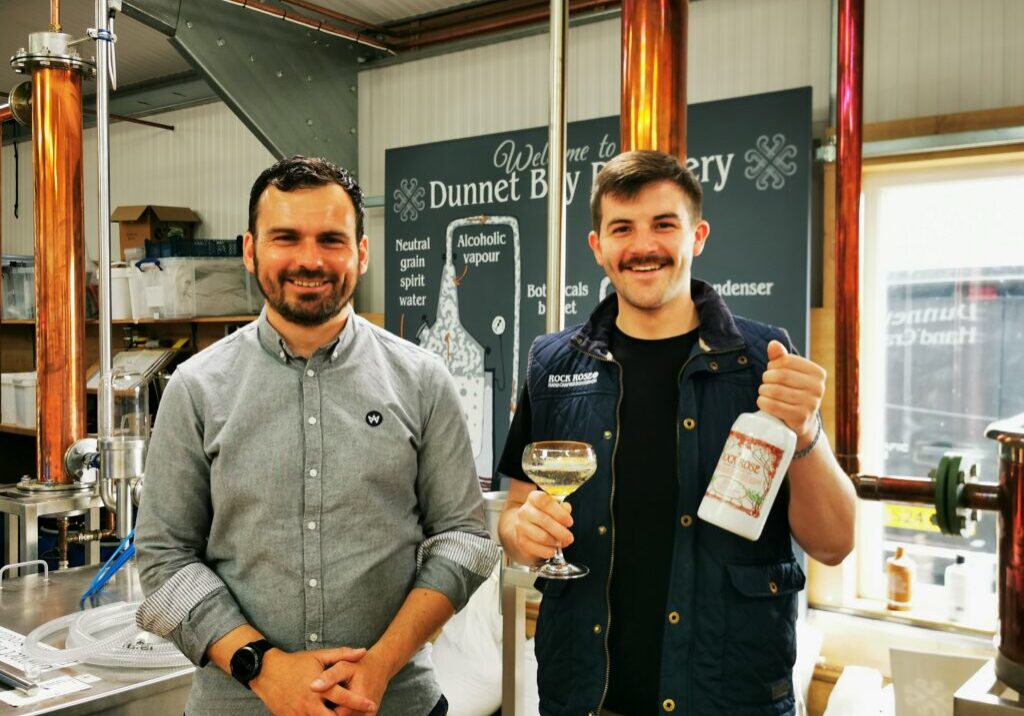 Martin-Murray-a-Director-of-Dunnet-Bay-Distillers-with-Craig-Chambers-who-created-Rock-Rose-Gin-Smoked-Orange-43rmnd6h-1024x768
