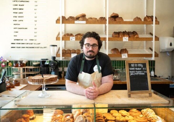 Matthew Mallia Hobz Bakery (1) Matthew Mallia at Hobz Bakery.