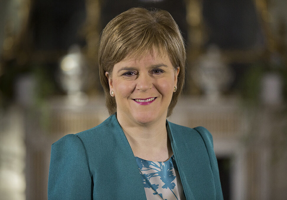 Nicola Sturgeon has a love of books