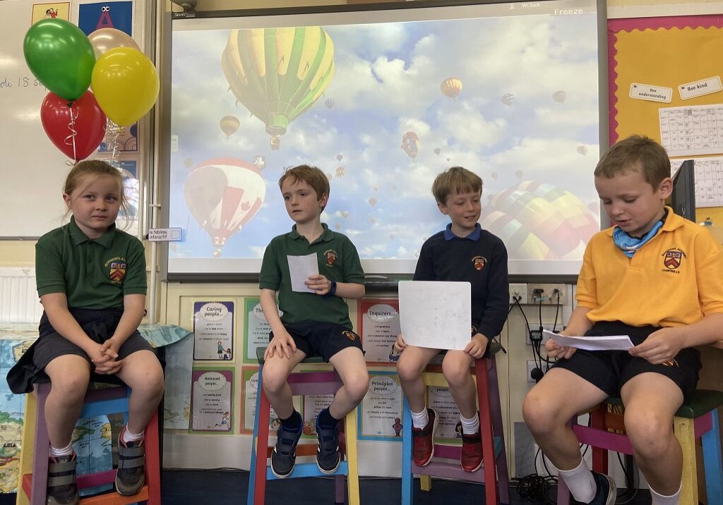 Morrison's Academy pupils quizzed people to answer their varied questions