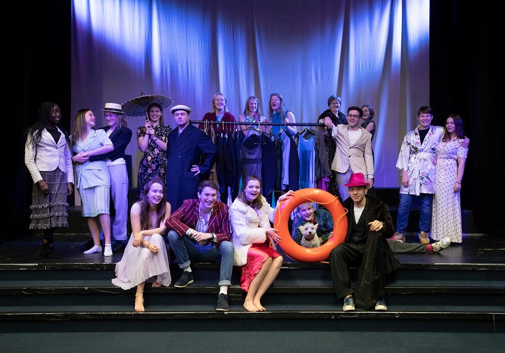 Glenalmond College students rehearse Anything Goes (Photo: Graeme Hart)