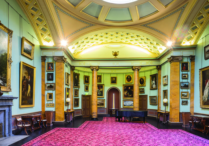 The great picture
gallery at Paxton House features paintings
on loan from the National Gallery of Scotland (Photo: Malcolm MacGregor)