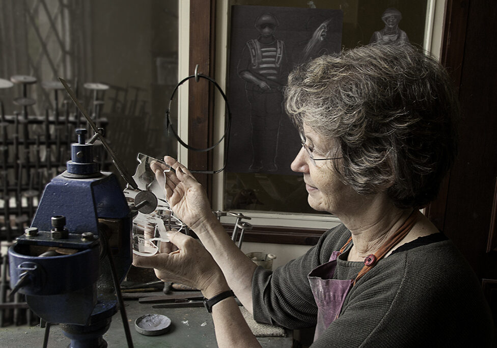 Photo Anna Colliton Artist Alison Kinnaird (Photo: Anna Colliton)