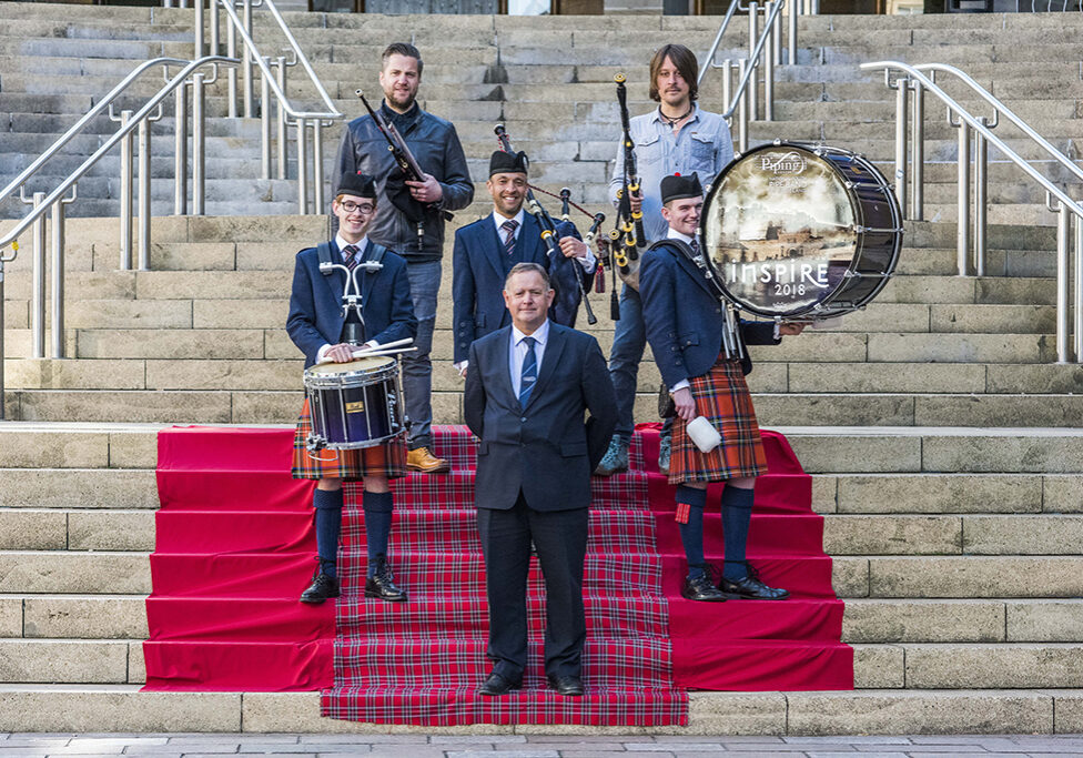 Piping Live! 2018 is launched in Glasgow (Photo: Chris Watt)