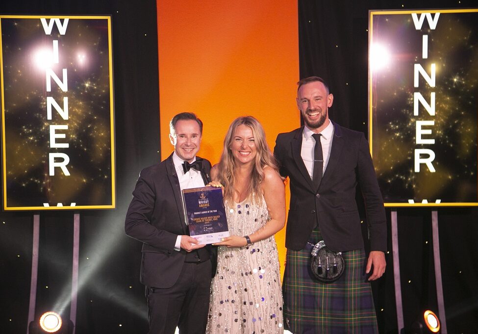 The Product Launch of the Year award is given to Johnnie Walker/Diageo for White Walker, by McLaren Packaging