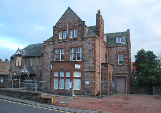 The west wing of the former Bisset’s Hotel in Gullane