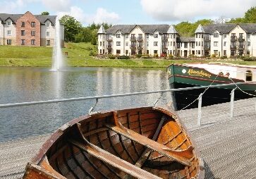 Auchenlochan Garden Village set in 50 acres of beautiful Lanarkshire countryside