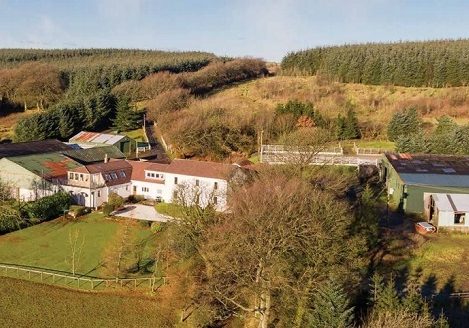 West Carswell Farmhouse near Neilston, in East Renfrewshire