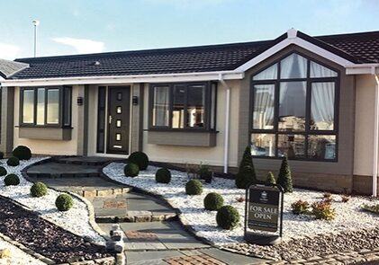 One of the state-of-the-art homes in Red Deer Village near Glasgow