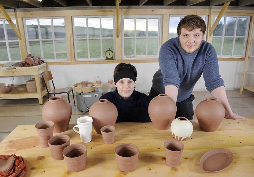 Redbraes Pottery - Heather Wilson and Nick Stenhouse, 19/01/2022:
Photography for Marchmont House Ventures from: Colin Hattersley Photography - www.colinhattersley.com - cphattersley@gmail.com - 07974 957 388.