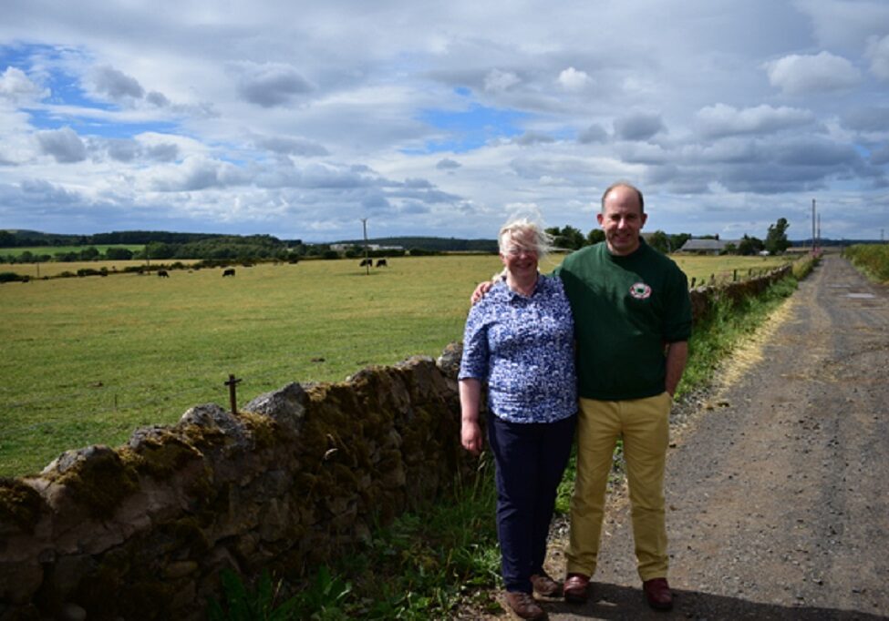 Hardiesmill owners Alison and Robin Tuke