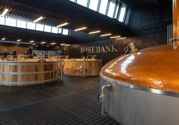 Rosebank Distillery.
