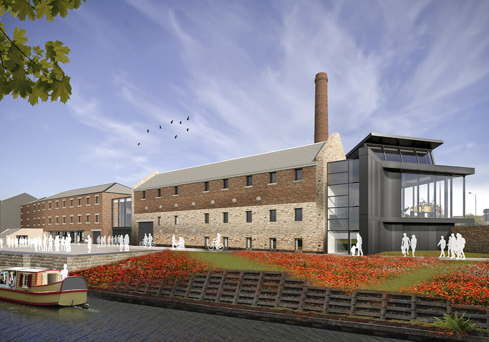 How the finished Rosebank Distillery will look