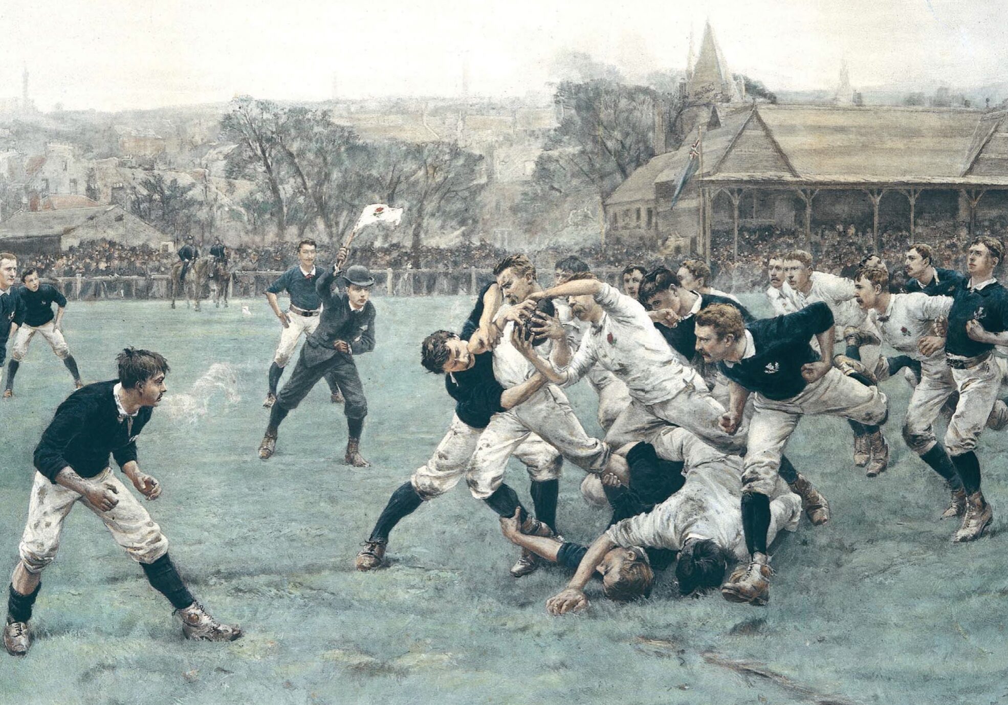 The Auld Enemies quickly developed a deep rivalry after their first rugby clash in 1871