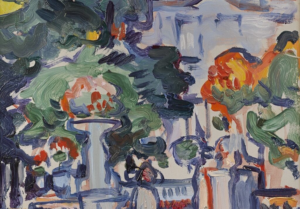 S.J. Peploe, Luxembourg Gardens, c. 1910