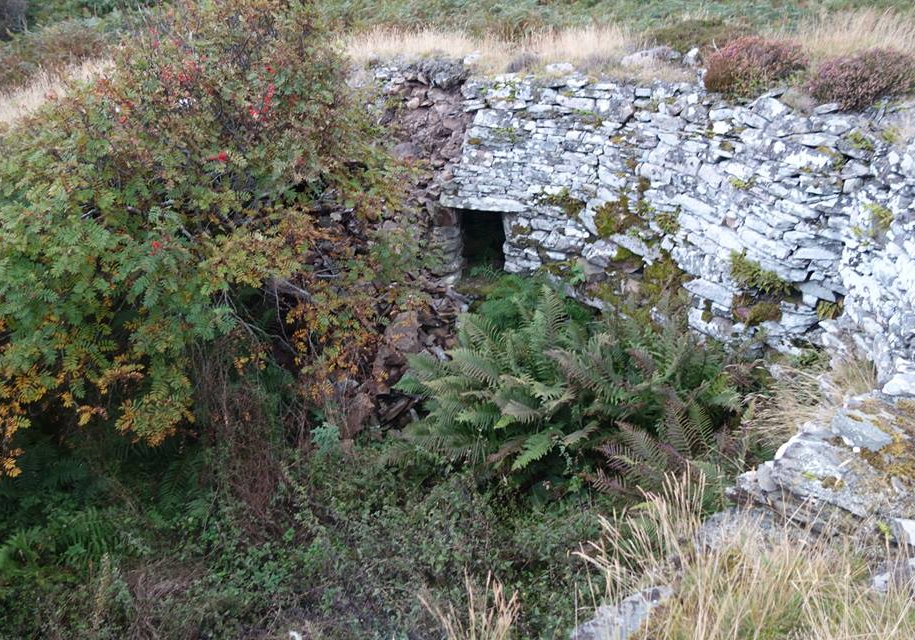 The remains of the Ousdale Burn Broch  (Photo: Caithness Broch Project)