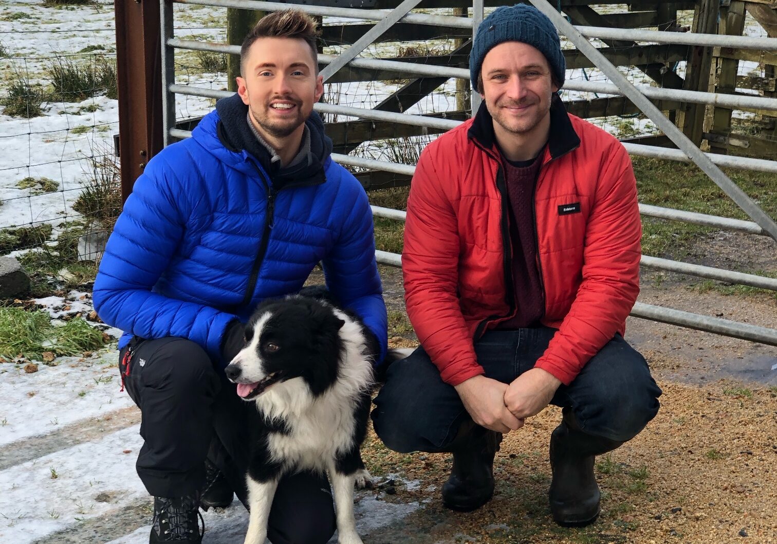 Sean Batty with Colin Macleod in Lewis.