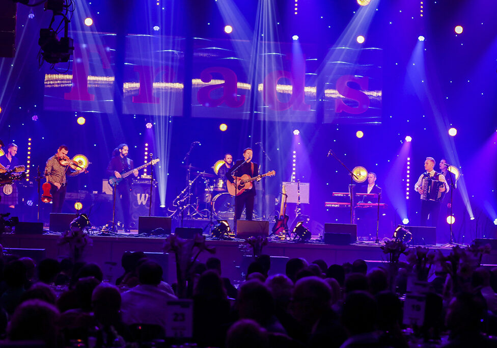 Skerryvore set the beat for the evening ahead. [Photos by Paul Campbell]