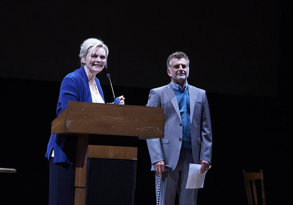 SHaron Small and Martin Marquez in Still Alice (Photo: Geraint Lewis)