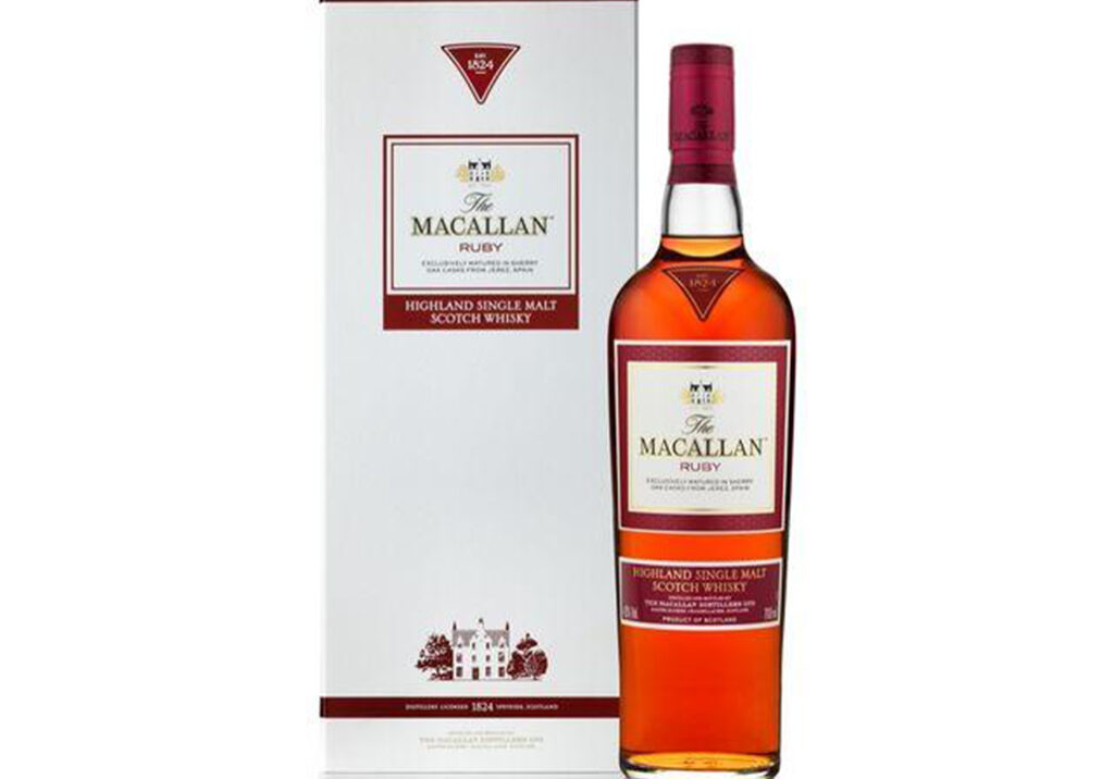 The Macallan Ruby is the pinnacle of The Macallan 1824 Series