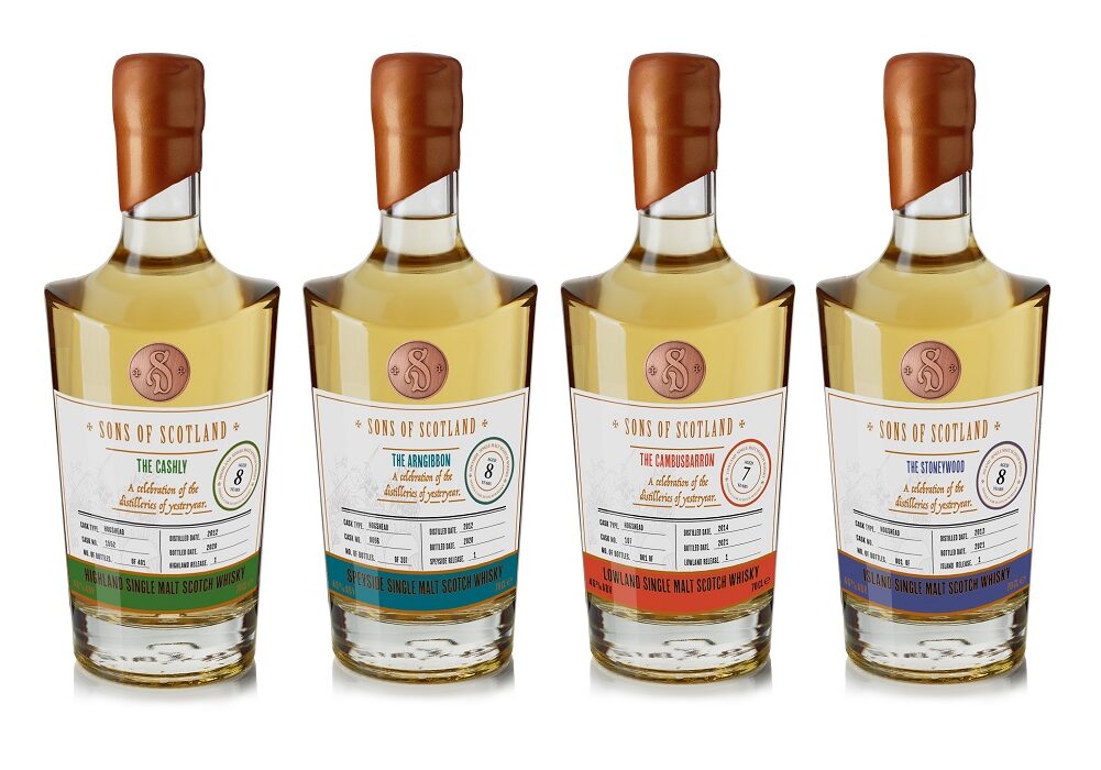 The Sons of Scotland whisky range