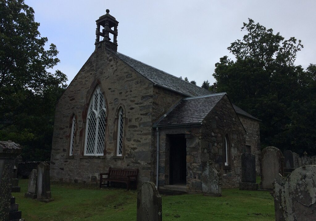 St Anne's Church in Dowally, Perthshire