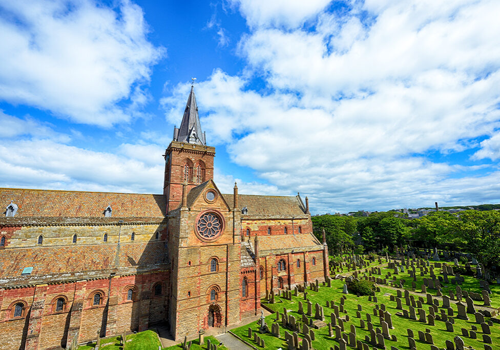 St Magnus Cathedral in Orkney