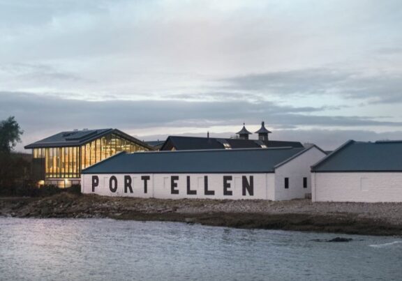 The lights are on at the still house of Port Ellen distillery after 40 years. 