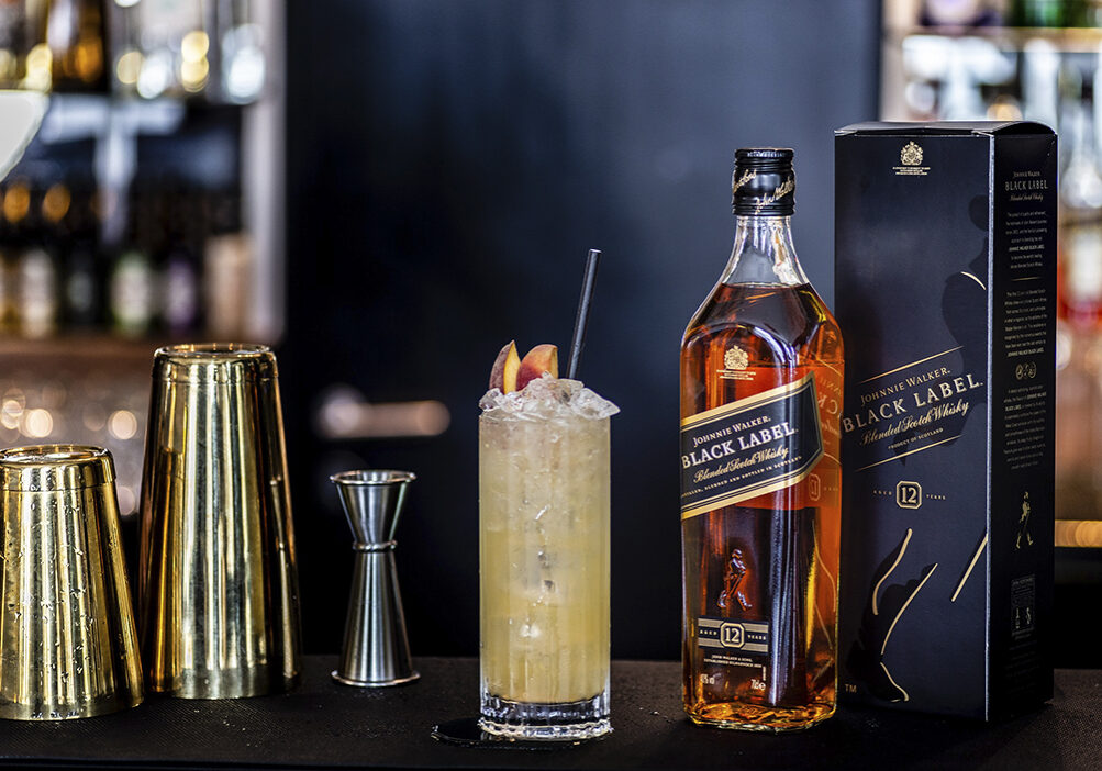 Johnnie Walker peach iced tea comes with Otro's autumn deal. 