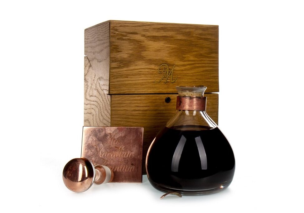 The 1949 Macallan Millennium Decanter will be one of the highlights of McTear's festive Rare and Fine Whisky Auction