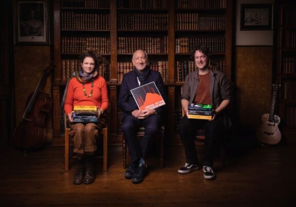 The Bookshop Band 01 by Martin Tompkins Med Res The Bookshop Band with Pete Townshend. Credit: Martin Tompkins.