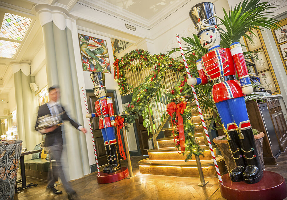 The Ivy Buchanan Street in Glasgow has been dressed for the occasion