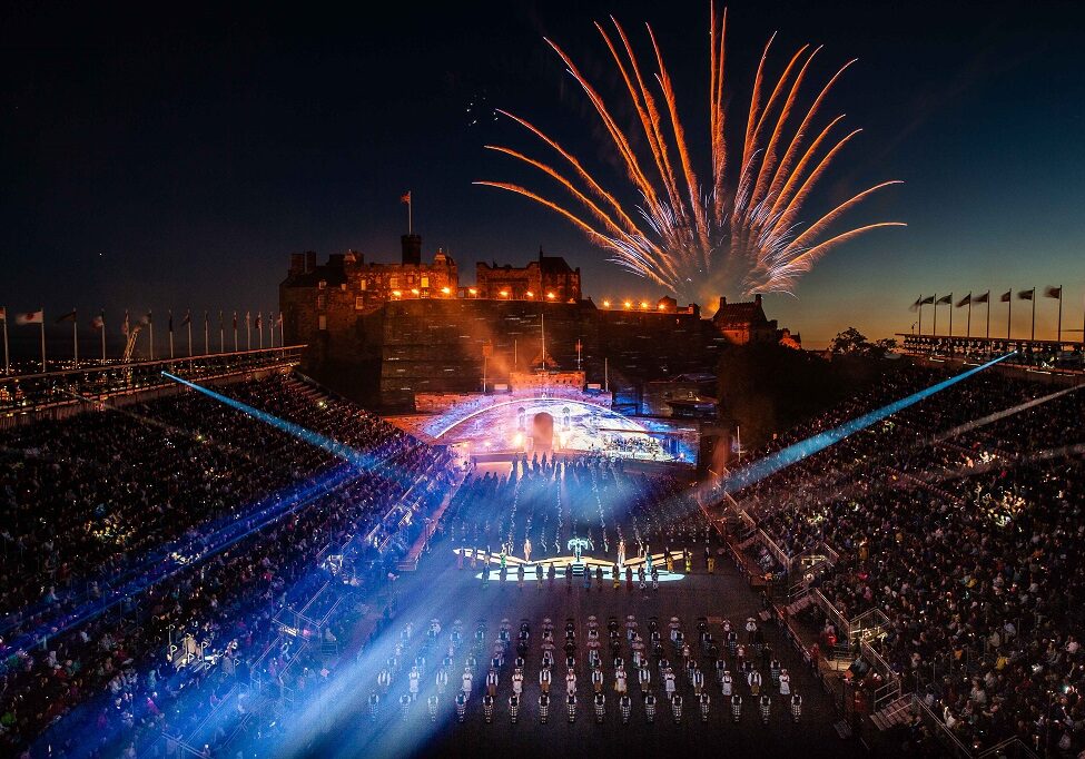 The Edinburgh Military Tattoo took their The Sky's the Limit show to China