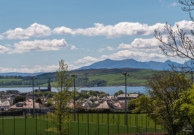 The Sleeping Warrior on Arran