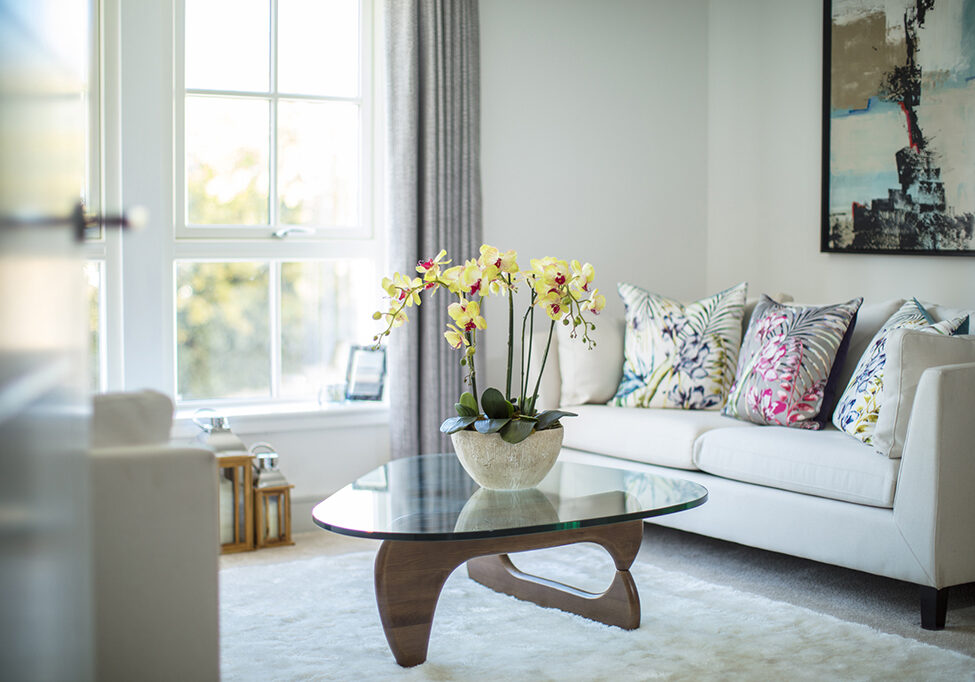 Inside one of the homes at  The Walled Gardens in St Andrews