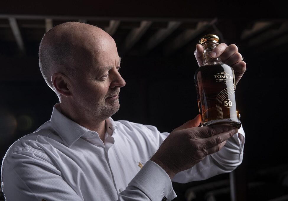 Graham Eunson was recently promoted to distillery operations director at Tomatin