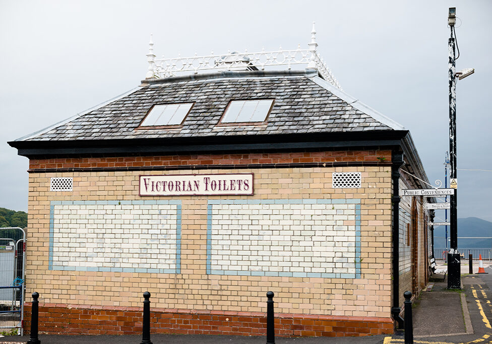 Victorian public toilets on Bute