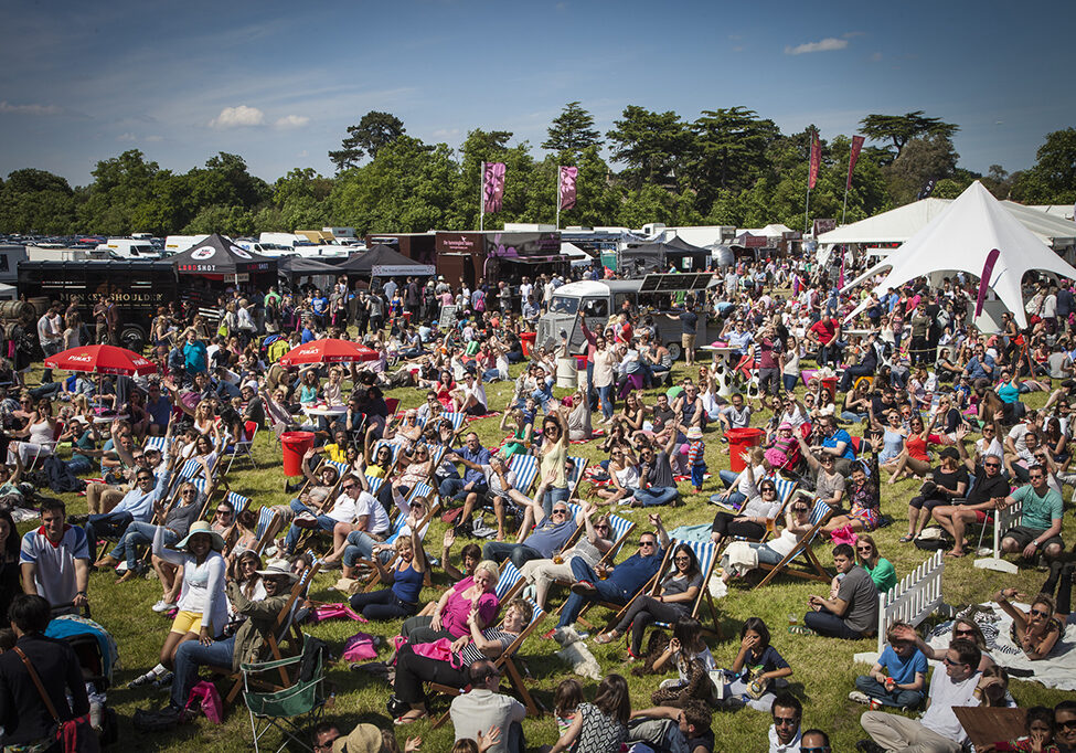 Foodies Festivals always draw a big crowd