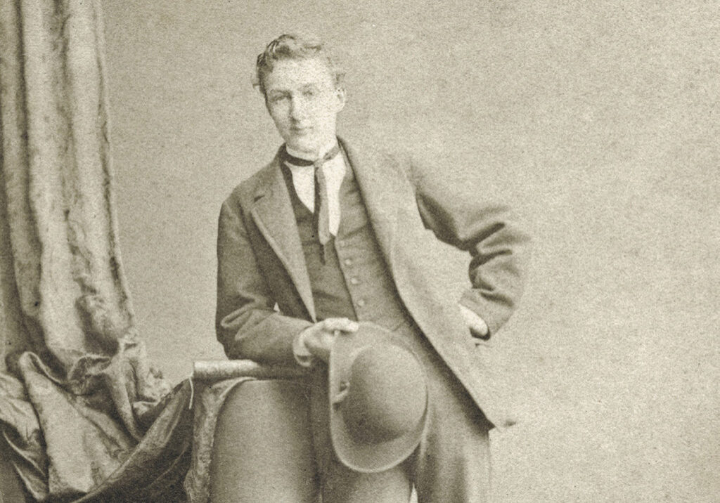 George Lennox Watson at the age of 21 (Photo: Martin Black Collection)