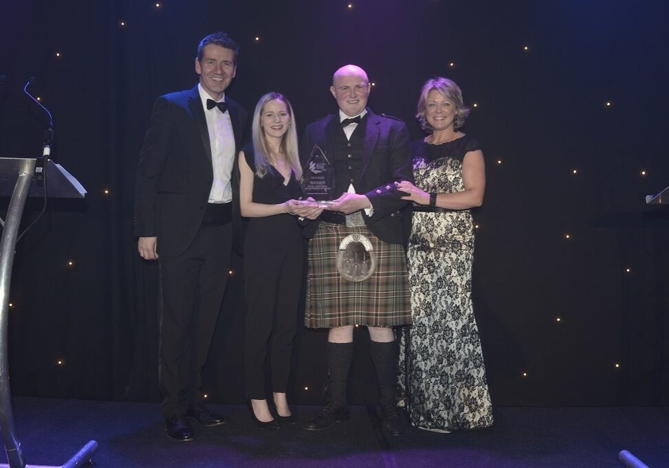 The Royal Northern Countryside Initiative, based in Aberdeen, won first prize in the 2018 education category