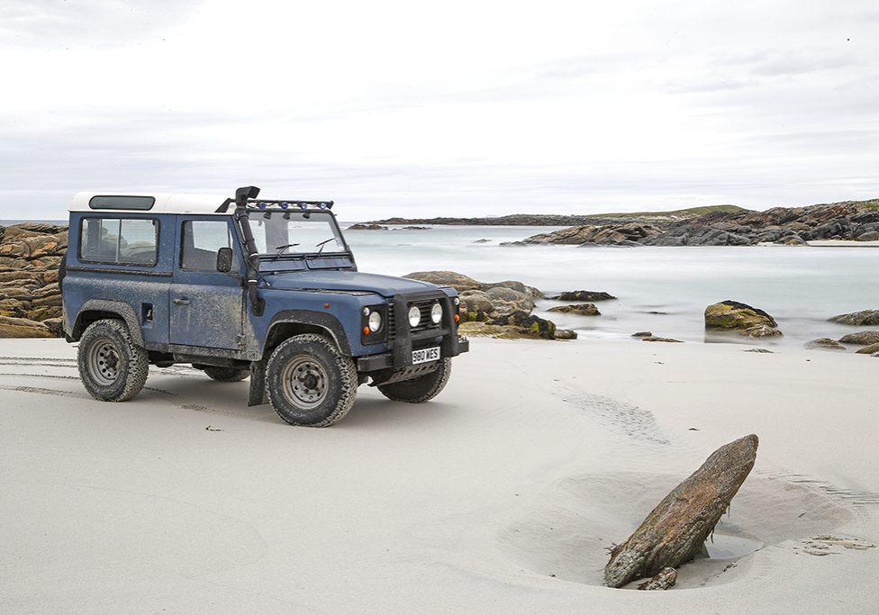 The now retired Land Rover Defender (Photo: Richard Webber)