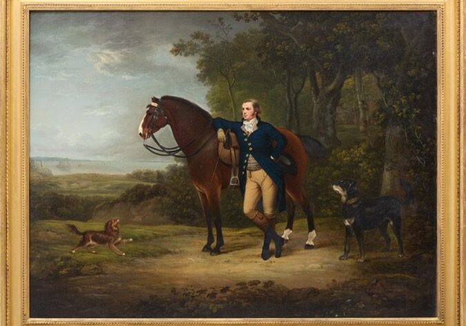 image005 (3) A portrait of Scottish Peer George Hay, 7th Marquess of Tweeddale by Scottish artist Alexander Nasmyth (1758-1840).