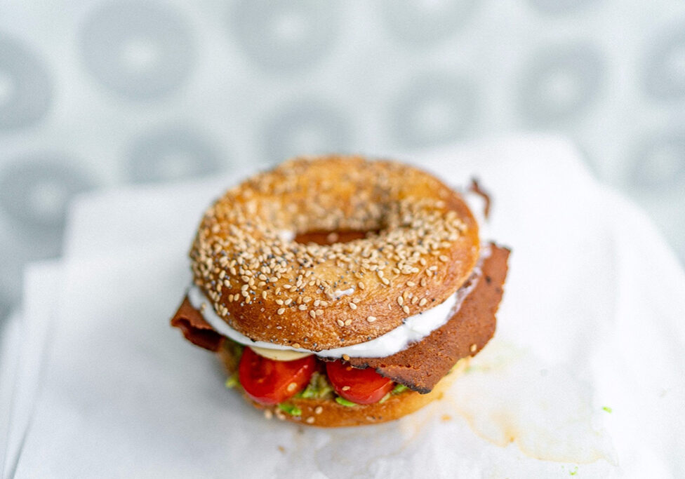 image008 The Who's The Vegan Daddy bagel from Bross Bagels