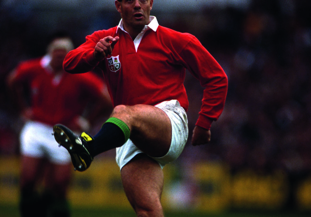 British and Irish Lions Tour of Australia 1989
Gavin Hastings shows off his kicking technique
Mandatory Credit ©INPHO/Billy Stickland