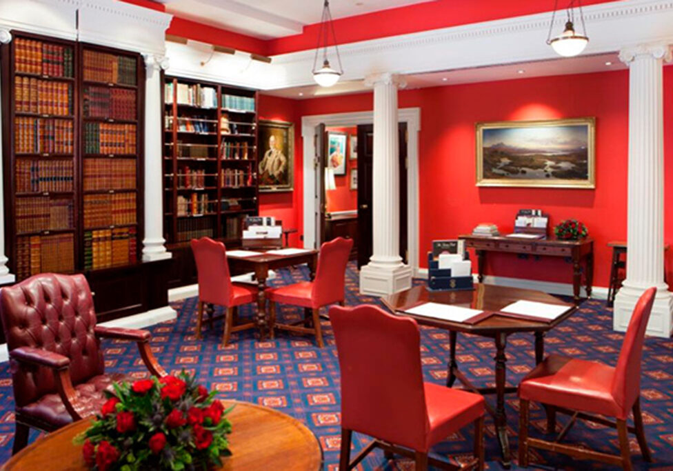 The Caledonian Club's library