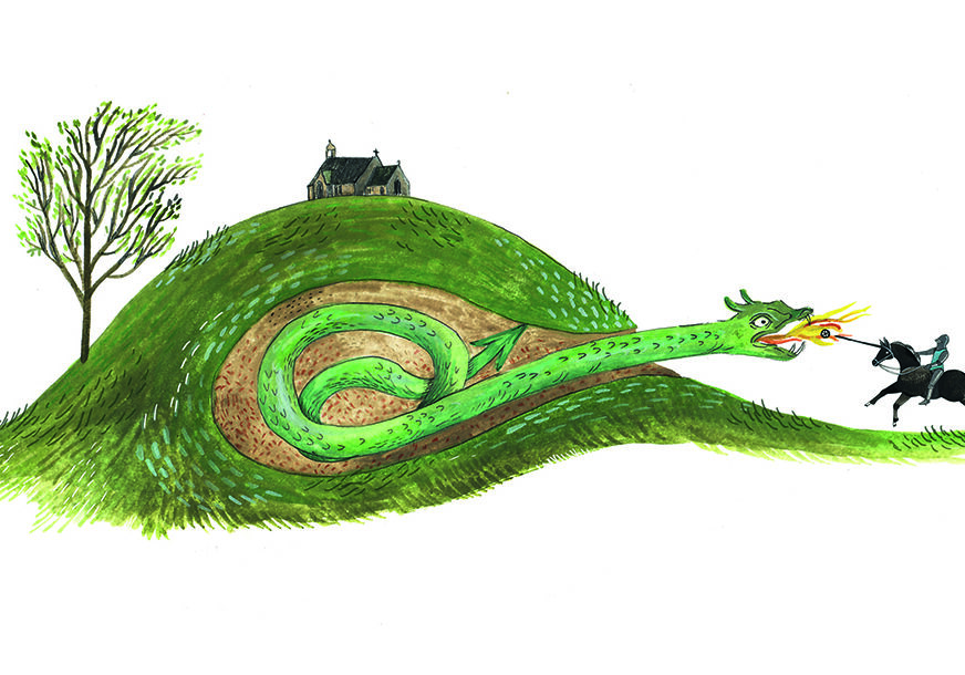 The Worm of Linton (Illustration: Lindsay Grime)