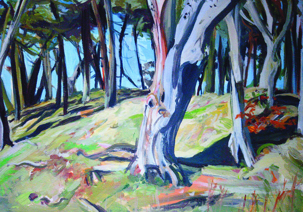 One of Louise Allardyce's paintings