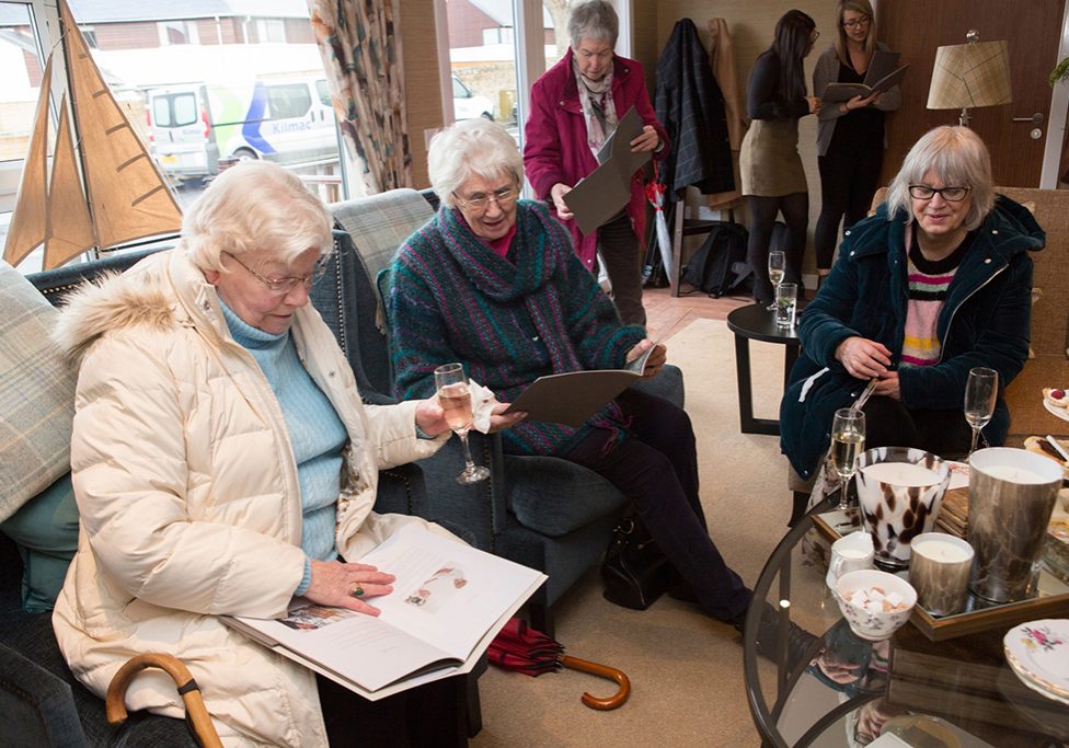 Potential residents of the  Cramond Residence were impressed at an open day